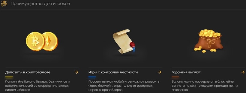 Блокчейн в казино Fairspin